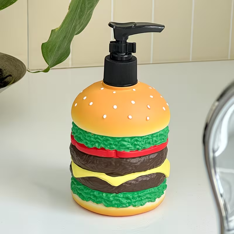 Soap Making Jug - Leuke hamburgervormige fles voor vloeibare zeep
