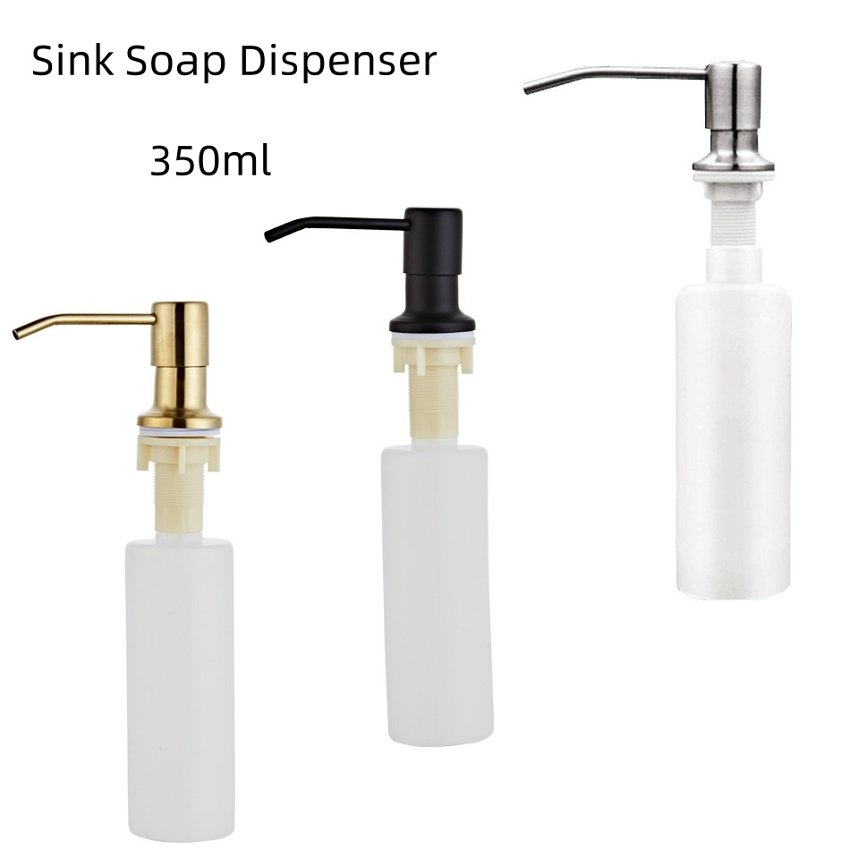 Soap Making Liquid - Roestvrijstalen Gootsteen Zeepdispenser Vloeibare Zeepfles Handmatig