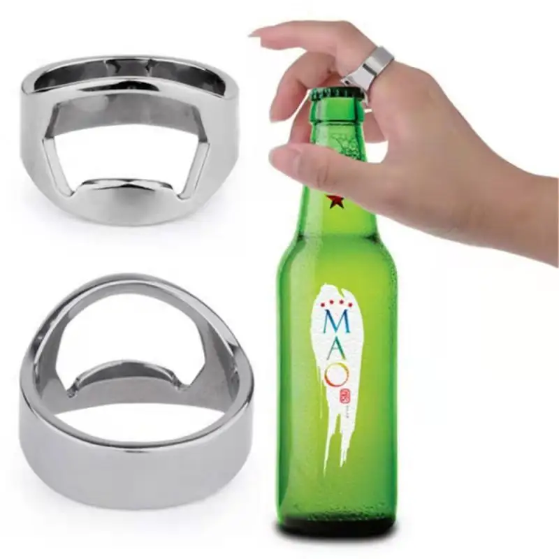 Soap Making Jug - Mini blikopener roestvrijstalen flesopener ringvorm fles