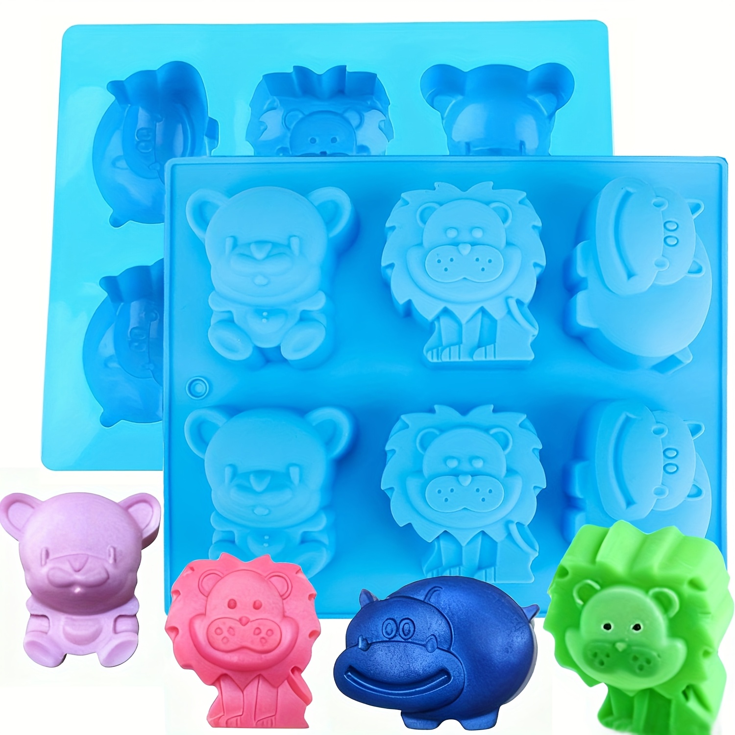 Soap Making Starter Kit - Siliconen zeep mallen voor dieren in