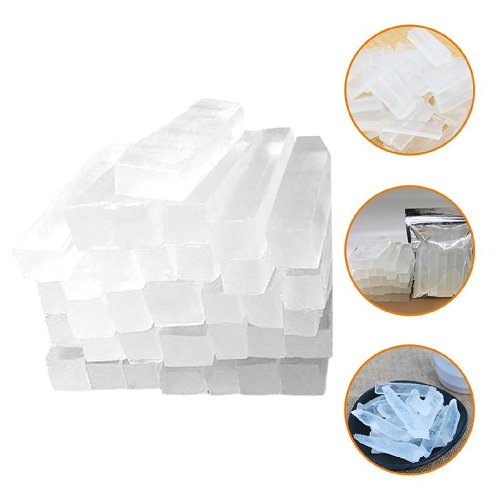Soap Making Base - 250G zakje heldere glycerine handzeepbasis, biologische
