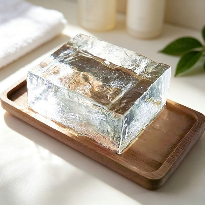 Soap Making Base - DIY Aminozuurzeepbasis 250g, helder, transparant, grondstof,