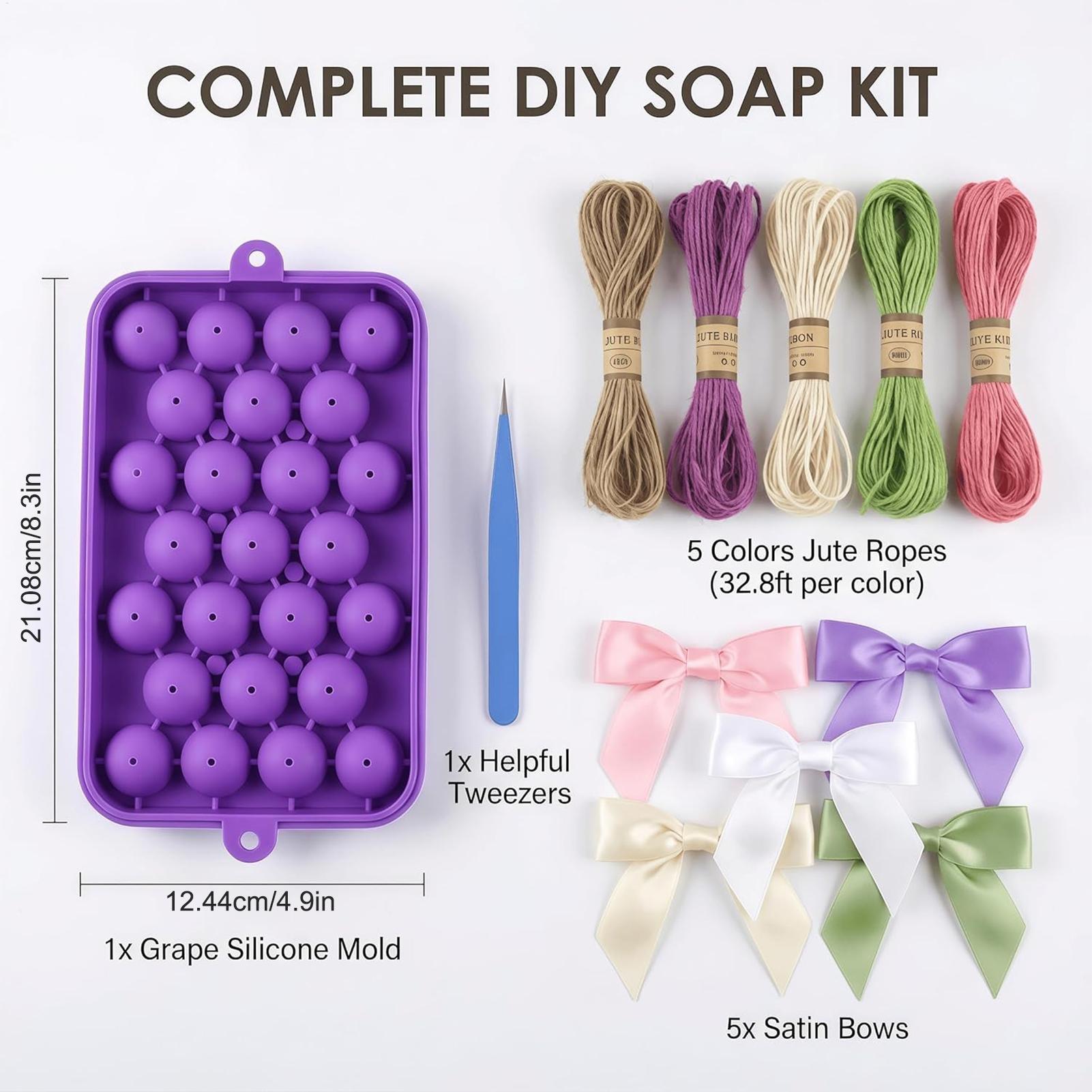 DIY Zeepmaakset Druivenzeepvor - Soap Making Experiment recensie en prijs