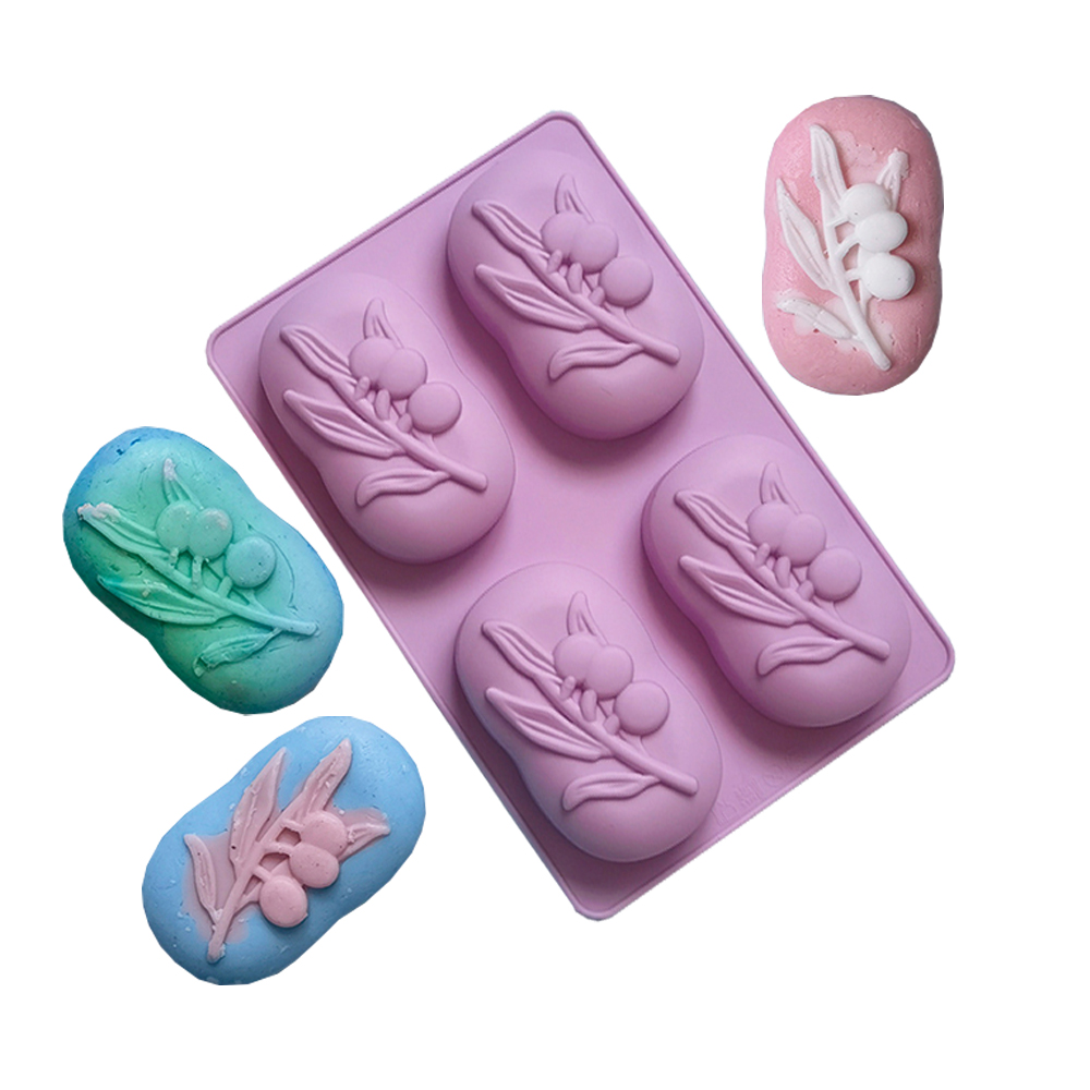 4-holtes ovale olijfboom silic - Soap Making Experiment recensie en prijs