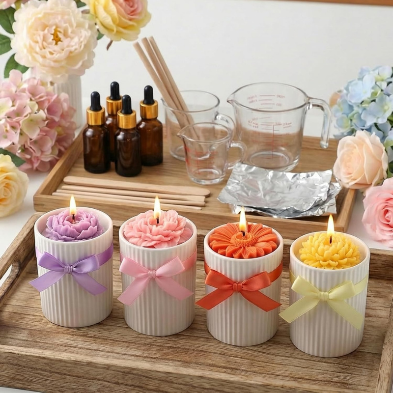 6-delige 3D bloemen siliconen  - Soap Making Kit Amazon recensie en prijs