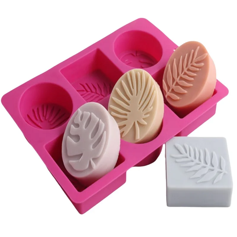 Ronde en vierkante blad silico - Soap Making Experiment recensie en prijs