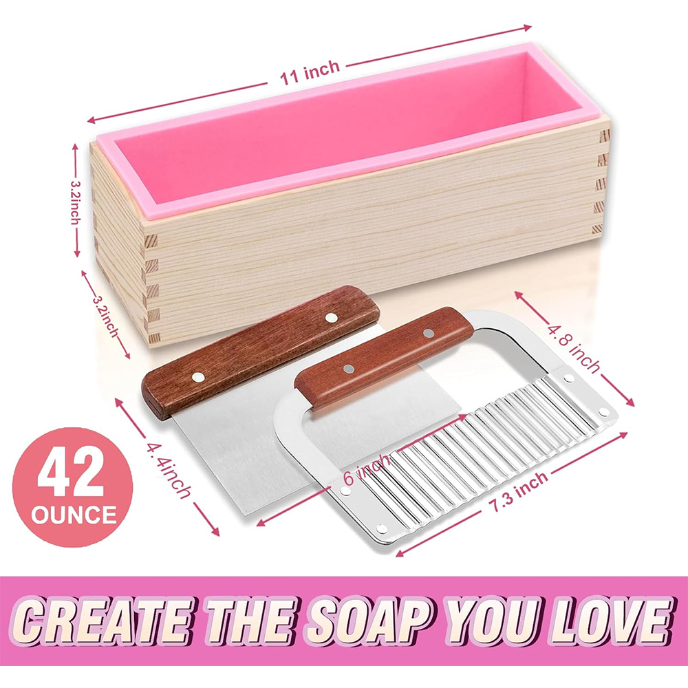 Rechthoekige handgemaakte zeep - Soap Making Starter Kit recensie en prijs