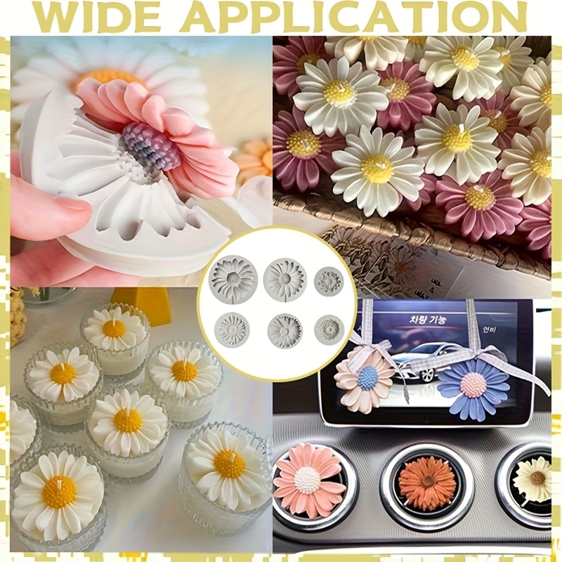 6 stuks, zonnebloem madeliefje - Soap Making Kit recensie en prijs