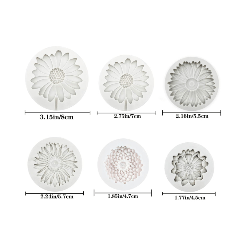 6 stuks, zonnebloem madeliefje - Soap Making Kit recensie en prijs