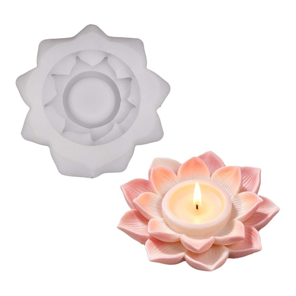 Creatieve 3D Lotus Kaarsenvorm - Soap Making Base recensie en prijs