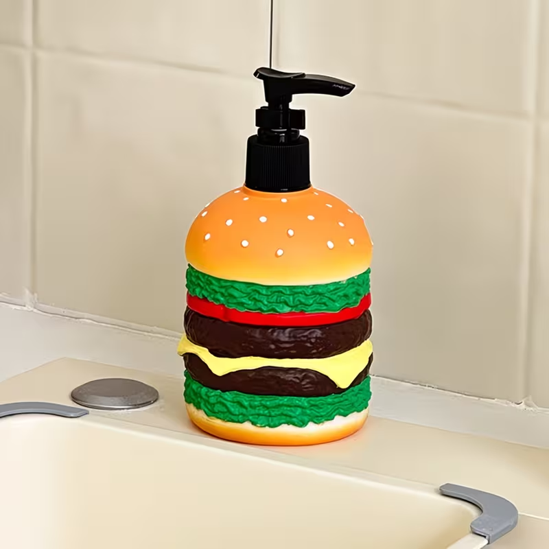 Leuke hamburgervormige fles vo - Soap Making Jug recensie en prijs