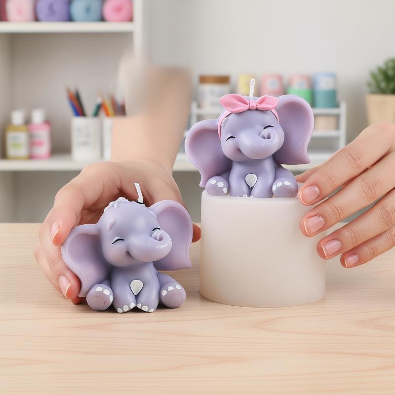 Schattige 3D olifant siliconen - Soap Making Kit recensie en prijs