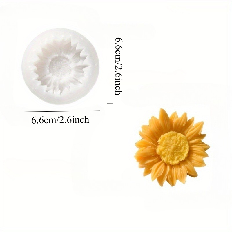 Levendige 3D zonnebloem silico - Soap Making Kit recensie en prijs