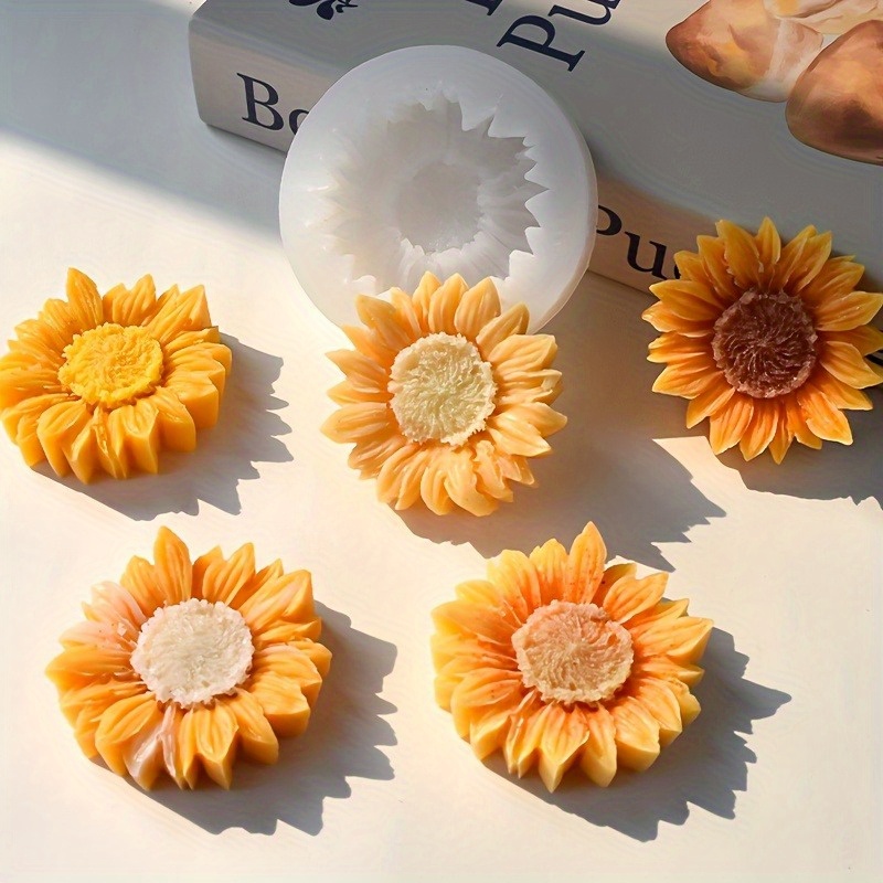 Levendige 3D zonnebloem silico - Soap Making Kit recensie en prijs