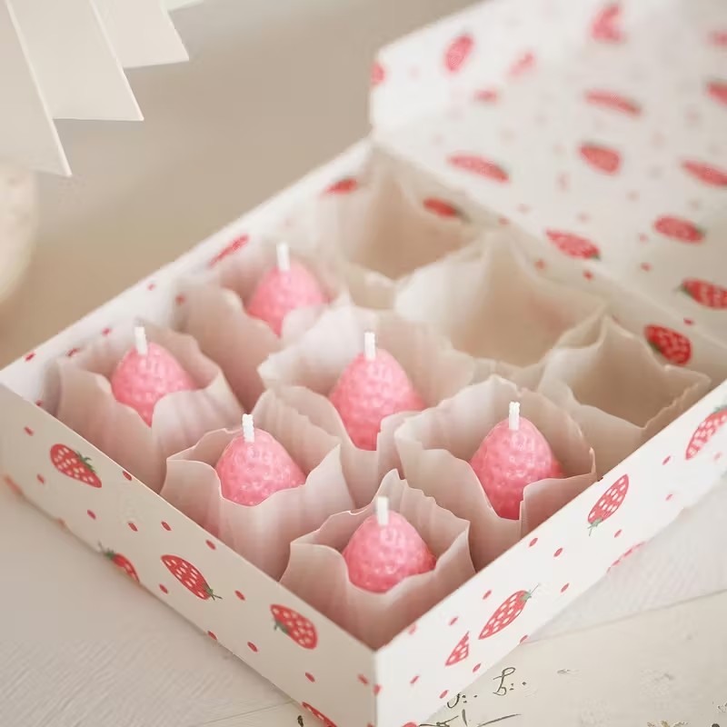 Aardbei siliconen kaarsvorm vo - Soap Making Kit recensie en prijs