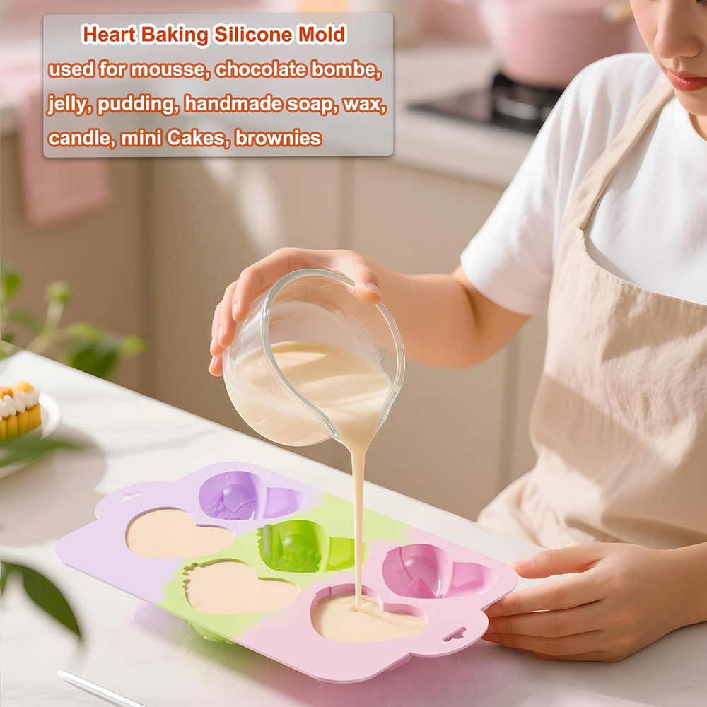 Hart siliconen mallen chocolad - Soap Making Name recensie en prijs