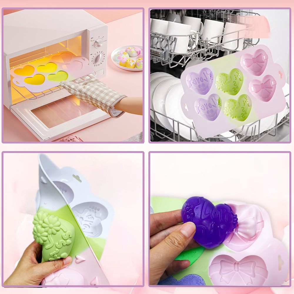 Hart siliconen mallen chocolad - Soap Making Name recensie en prijs