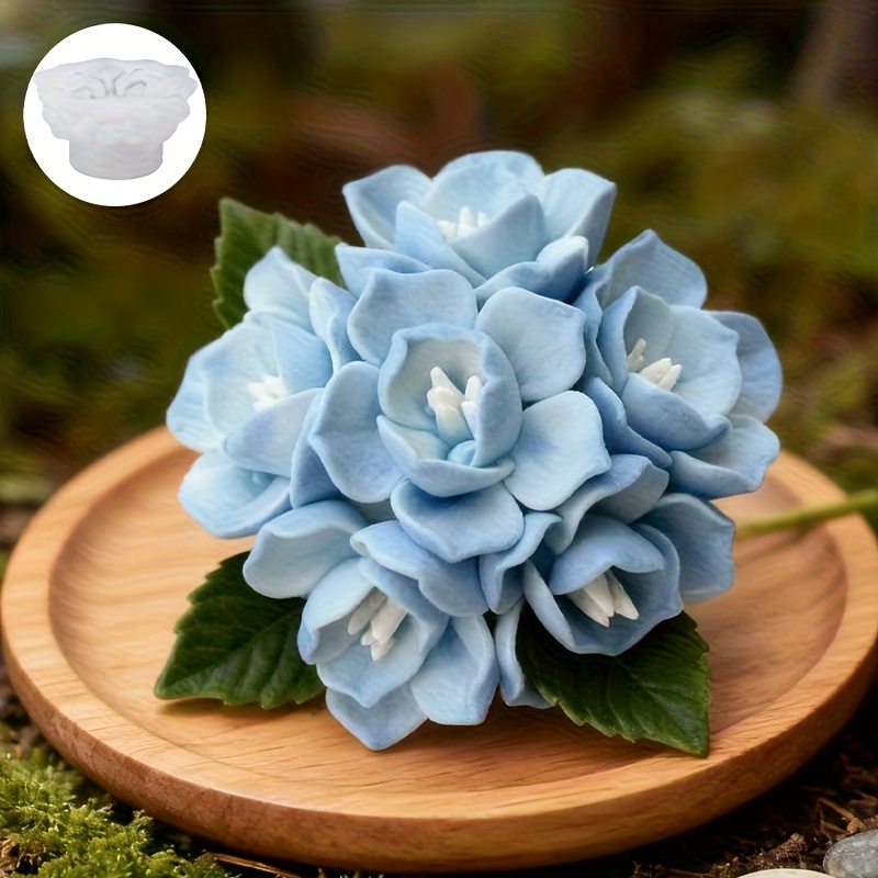 1 siliconen mal voor hortensia - Soap Making Kit recensie en prijs