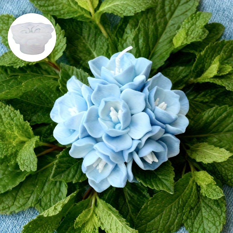 1 siliconen mal voor hortensia - Soap Making Kit recensie en prijs