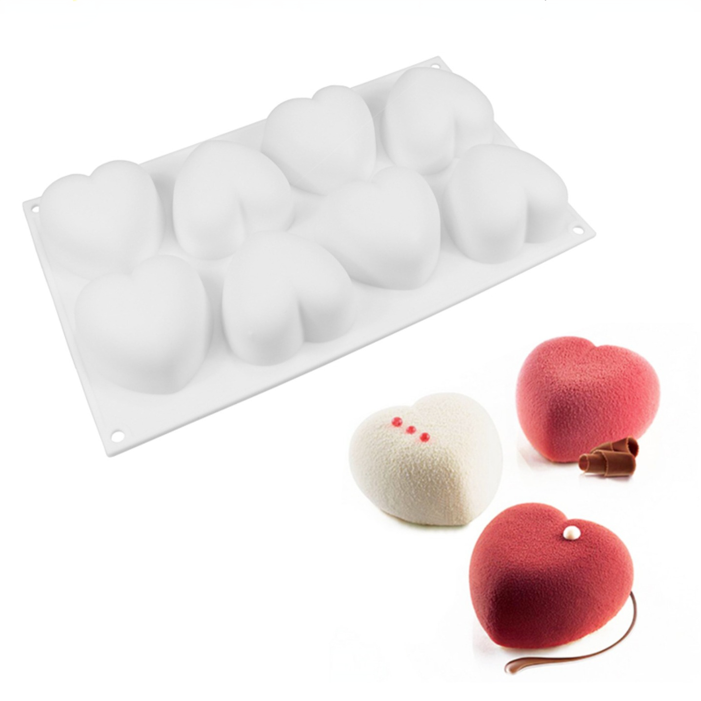 Liefde Hart Siliconen Zeep Sch - Soap Making Experiment recensie en prijs