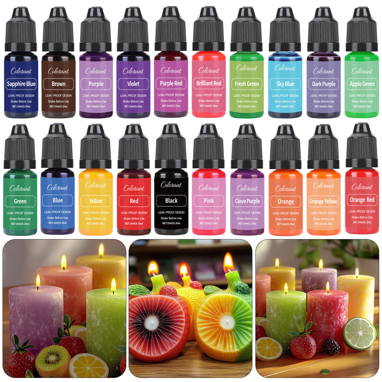 Vloeibare Kaars Kleurstof Voor - Soap Making Liquid recensie en prijs