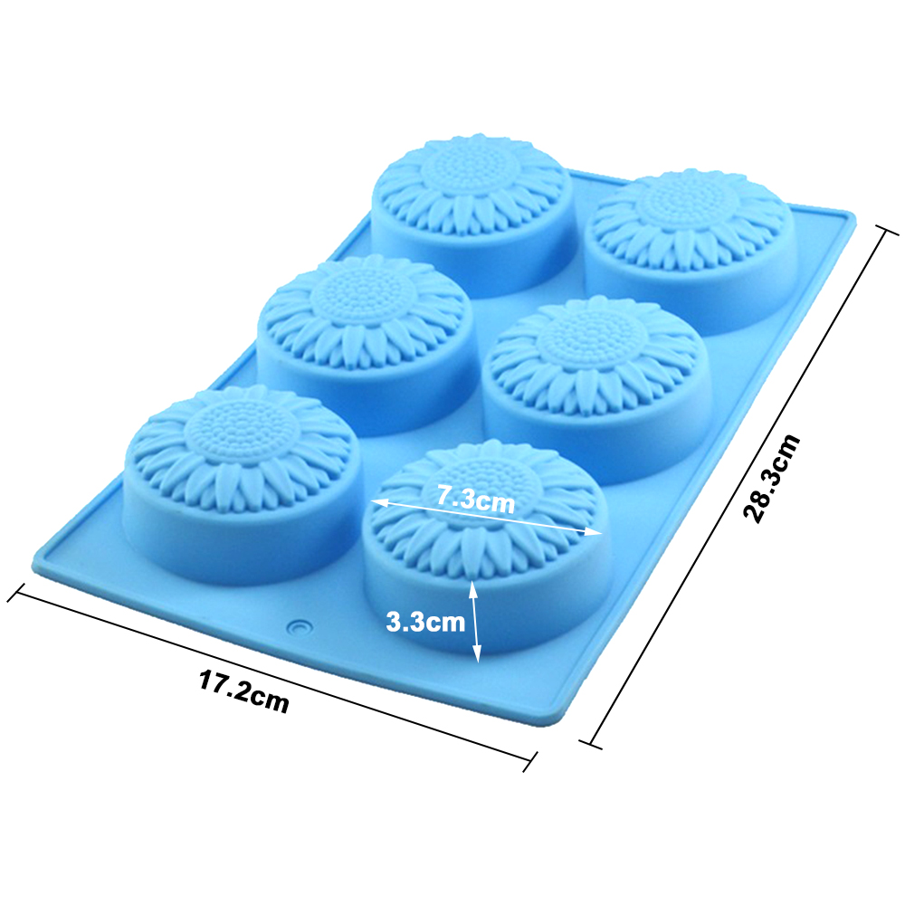 6 Holte Siliconen mallen Bloem - Soap Making Starter Kit recensie en prijs
