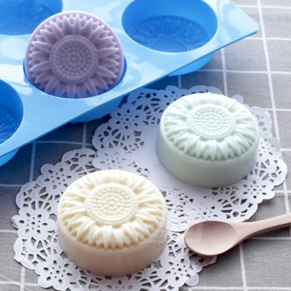 6 Holte Siliconen mallen Bloem - Soap Making Starter Kit recensie en prijs