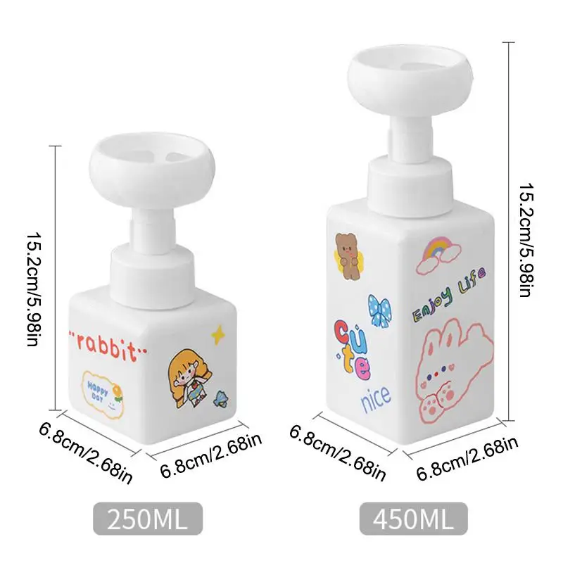 250/450 ml Bloemvorm Schuim Po - Soap Making Jug recensie en prijs