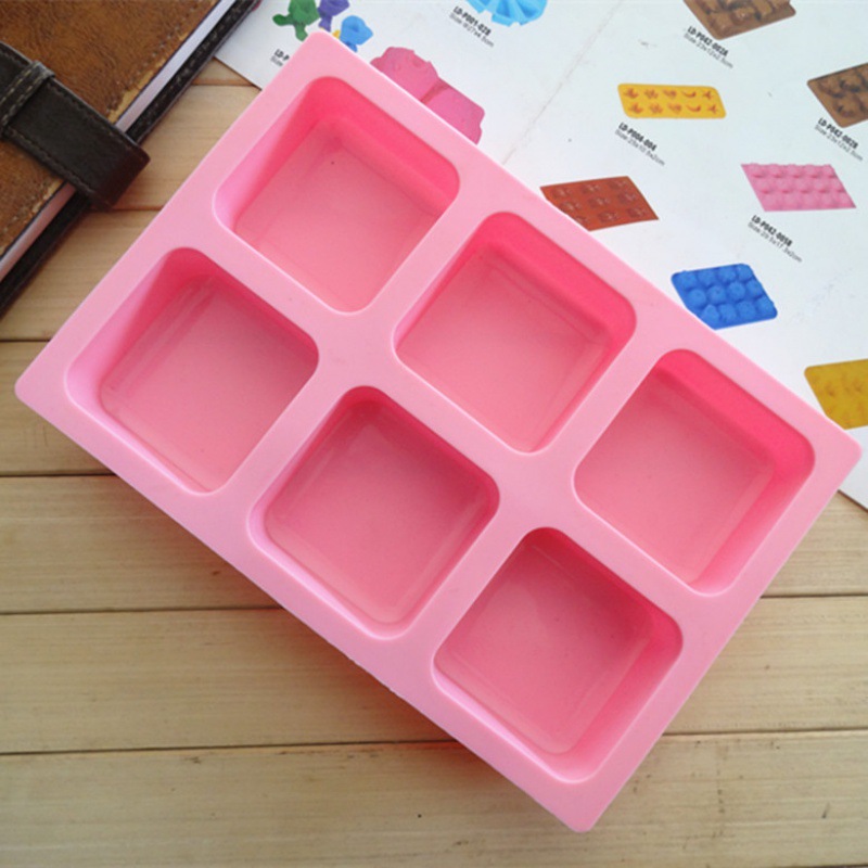 Vierkante siliconen cakevormen - Soap Making Kit recensie en prijs