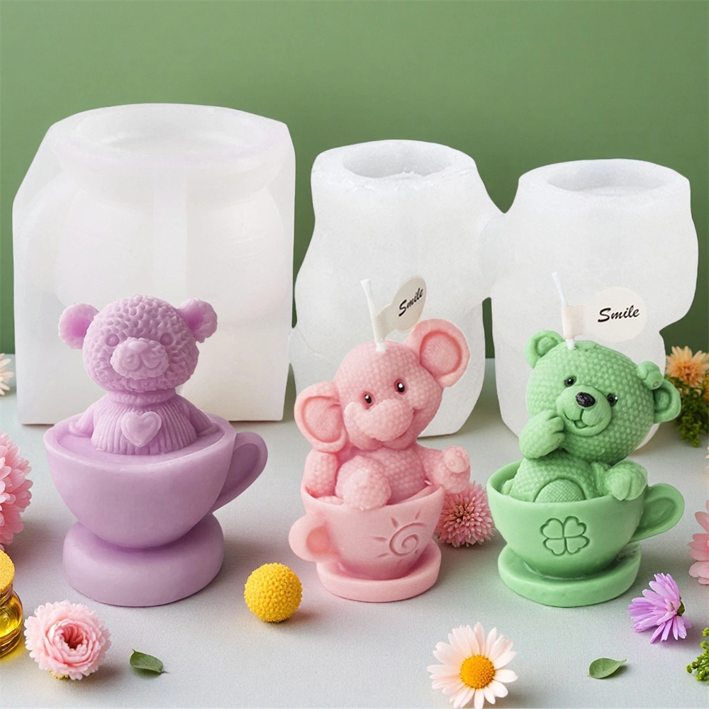 Teddybeer in Cup Siliconen Mal - Soap Making Jug recensie en prijs