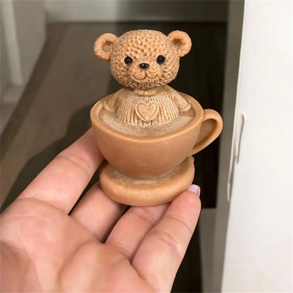 Teddybeer in Cup Siliconen Mal - Soap Making Jug recensie en prijs